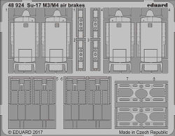 Eduard 48924 Etched Aircraft Detailling Set 1:48 Sukhoi Su-17M3/M4 air brakes