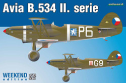 Eduard 7448 Avia B-534/II Weekend edition 1:72 Aircraft Plastic Model Kit