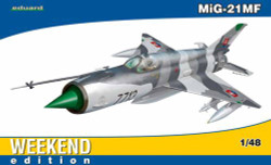 Eduard 84126 Mikoyan MiG-21MF Weekend Series 1:48 Aircraft Plastic Model Kit