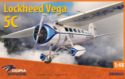 Dora Wings 48024 Lockheed Vega 5C 1:48 Aircraft Model Kit
