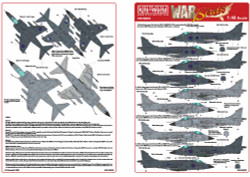 Kits World 148222 Aircraft Decals 1:48 1. BAe Sea Harrier FRS.1, XZ492/23 (123),
