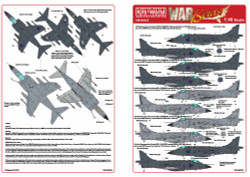 Kits World 148223 Aircraft Decals 1:48 1. BAe Sea Harrier FRS.1, XZ492/23 (123),