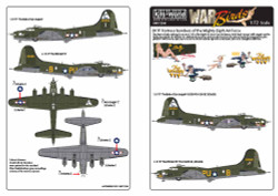 Kits World 172240 Aircraft Decals 1:72 Boeing B-17 Flying Fortress of the 303rd