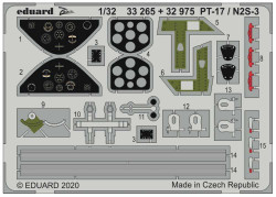 Eduard 33265 Etched Aircraft Detailling Set 1:32 Stearman PT-17/N2S-3