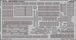 Eduard 48841 Etched Aircraft Detailling Set 1:48 Mikoyan MiG-23MLD weapons
