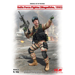 ICM 16103 Delta Force Fighter (Mogadishu, 1993) 1:16 Figure Model Kit