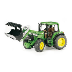 Bruder 02052 John Deere 6920 Tractor W/Loader Plastic Model Toy