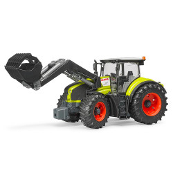 Bruder 3013 Claas Axion 950 W/Frontloader Tractor Plastic Farm Toy