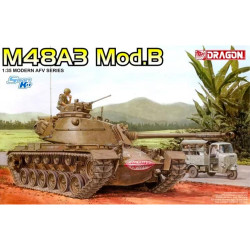 Dragon 3544 M48A3 Sherman Mod B Tank 1:35 Plastic Model Kit