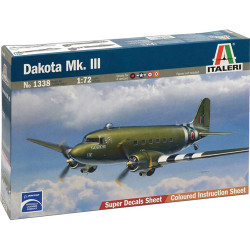 ITALERI Dakota MkIII 1338 1:72 Aircraft Model Kit