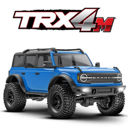 Traxxas TRX-4M Ford Bronco 1:18 RTR 4x4 RC Scale Crawler - Blue