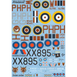 Xtradecal 48137 Blackburn Buccaneer Decal Set for Airfix A12012 Model Kit etc