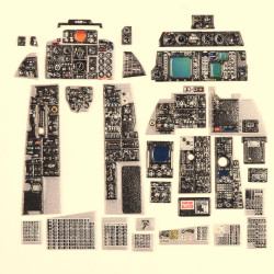 Zoukei Mura SWS48-14 F-4G Phantom 3D Acrylic Instrument Panel Decal Set M02