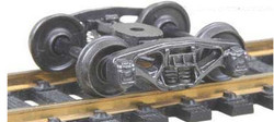 Kadee 500 Freight Sprung Metal Axles Code 110 Wheels Bettendorf (1pr) HO
