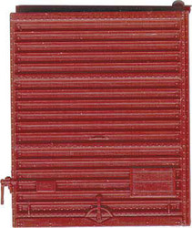 Kadee 2221 8' Camel Low Tack Doors Youngstown Boxcar Red HO