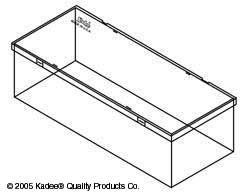 Kadee 3010 Plastic Storage Box with 40' Boxcar Nest HO