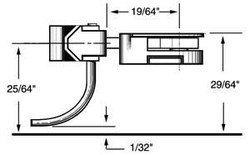 Kadee 38 30 Series Coupler Medium (19/64'') Centreset Shank (2pr)