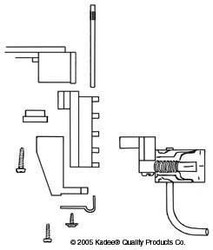 Kadee 1782 Coupler Conversion Kit Gauge 1