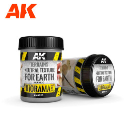 AK Interactive 8023 Diorama: Terrains Neutral Texture - 250ml (Acrylic)