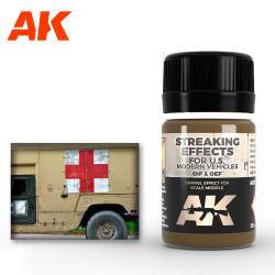 AK Interactive 123 Streaking Effects For OIF/OEF US Vehicles 35ml Enamel