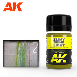 AK Interactive 27 Slimy Grime Light 35ml Enamel Weathering