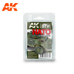 AK Interactive 73 NATO Weathering Set