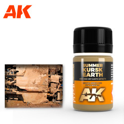 AK Interactive 80 Summer Kursk Earth Effects 35ml Enamel Weathering