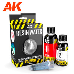 AK Interactive 8043 Diorama: Resin Water 2-Component Epoxy Resin - 375ml