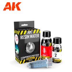AK Interactive 8044 Diorama: Resin Water 2-Component Epoxy Resin - 180ml