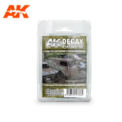 AK Interactive 4180 Decay & Abandoned Weathering Set