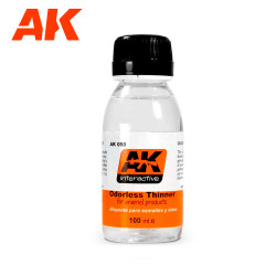 AK Interactive 50 Odorless Turpentine Thinner 100ml