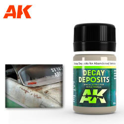 AK Interactive 675 Decay Deposits For Abandoned Vehicles 35ml Enamel Weathering