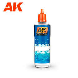 AK Interactive 712 Acrylic Paint Thinner 60ml