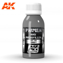 AK Interactive 758 Grey Primer and Microfiller 100ml