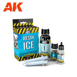 AK Interactive 8012 Diorama: Resin Ice - 2 Components Epoxy Resin