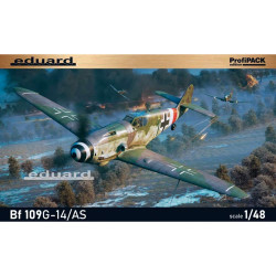 Eduard 82162 Bf 109G-14/AS ProfiPACK 1:48 Plastic Model Kit