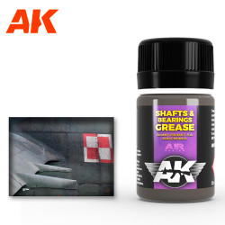 AK Interactive 2032 Shafts and Bearings Grease Effects Enamel 35ml
