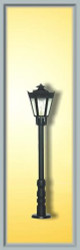 Viessmann 6071 Park Lamp Black with Clear Shade 56mm LED Warm White HO