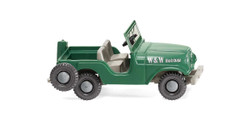 Wiking 001103 Jeep W & W Holzbau HO