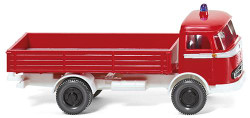 Wiking 086133 MB LP321 Fire Service Flatbed Truck