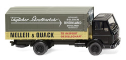 Wiking 043702 MB NG Flatbed Lorry Nellen & Quack HO