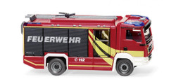 Wiking 061259 MAN TGM Euro 6 Rosenbauer Fire Engine HO