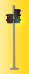 Viessmann 5095 Traffic Lights with Pedestrian Signals and LEDs (2) HO