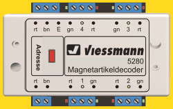Viessmann 5280 Multi Protocol Switching and Turnout Decoder