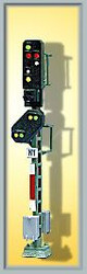 Viessmann 4416 Colour Light Departure Signal with Distant Signal 44mm N Gauge