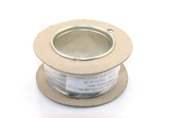 Train Tech WP3 1/0.6mm Grey Solid Wire for Signals 100m Reel