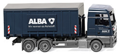 Wiking 067204 Meiller/MAN TGX Euro 6 Alba Container Truck HO