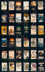 Tiny Signs OO78 BR Modern Image Travel Posters OO Gauge