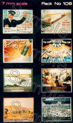 Tiny Signs O108 SR Travel Posters Large O Gauge