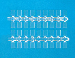 Preiser 97001 Clear Bases 7x5mm (108)